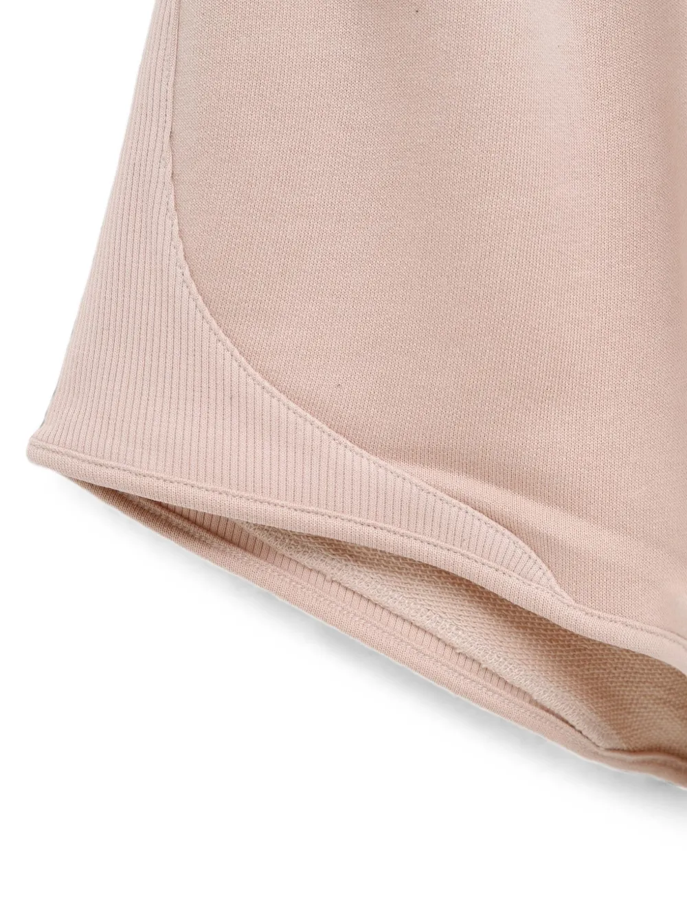 Baserange Ran elastische shorts met geribbelde afwerking Roze