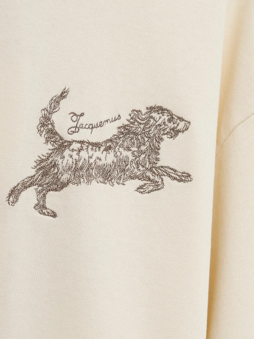 Jacquemus The Rita T-shirt Beige