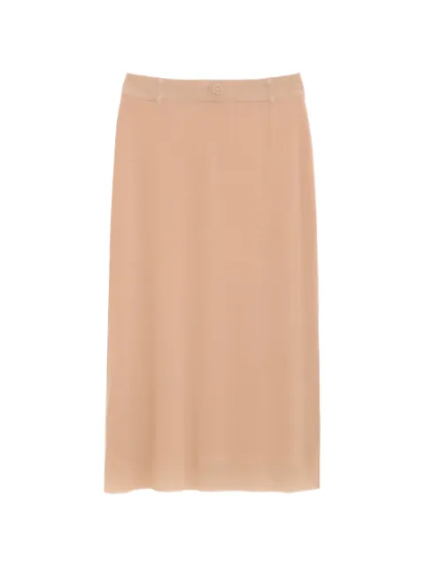Maison Margiela falda midi con cuatro costuras