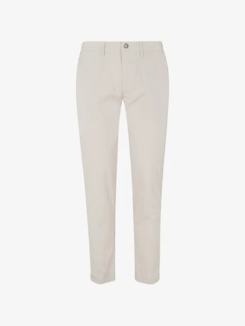 Re-Hash slim-fit cotton trousers