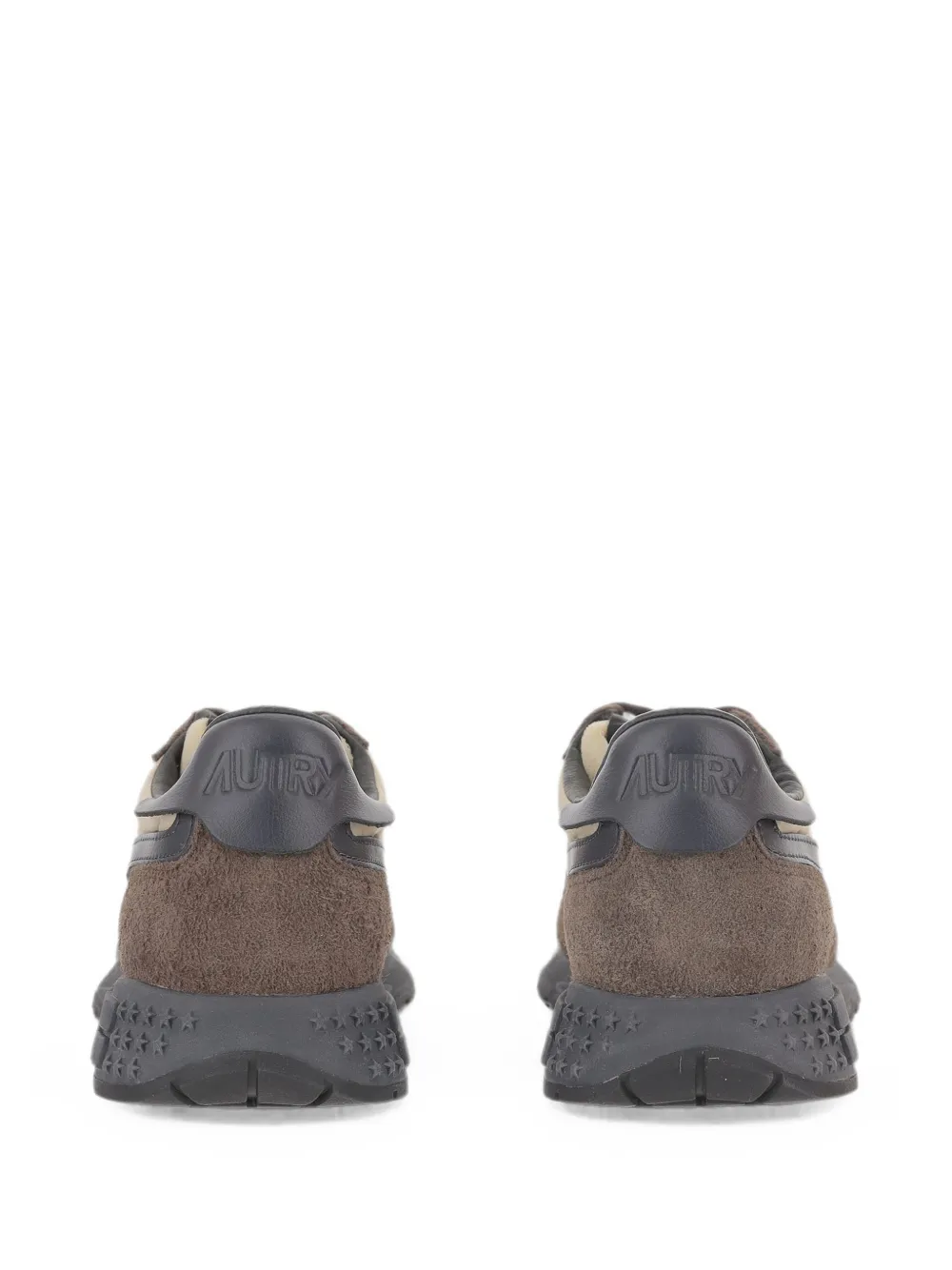 Autry logo-patch panelled sneakers Bruin