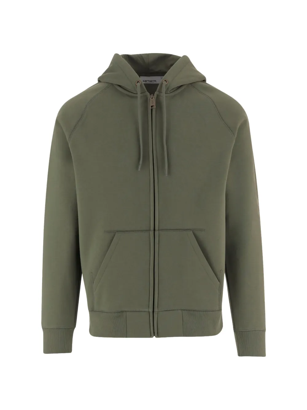 Carhartt WIP Chase zip-up raglan-sleeve hoodie - Verde