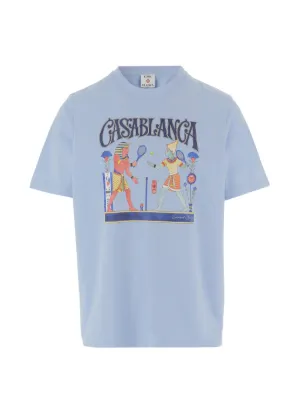 ERL スローガン Tシャツ | ブルー | FARFETCH JP