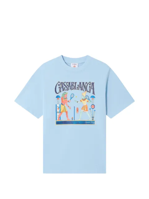 Casablanca Camiseta Egyptian Tennis Match
