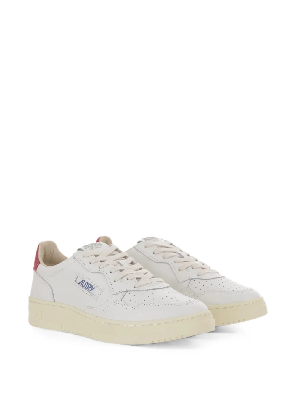 Autry Medalist leather sneakers Wit