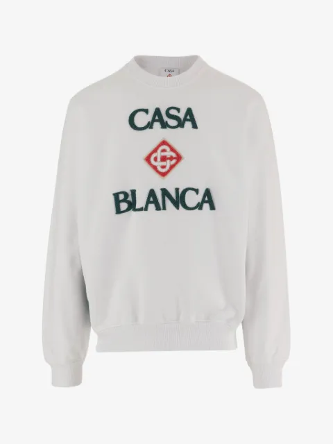 Casablanca sudadera con logo bordado