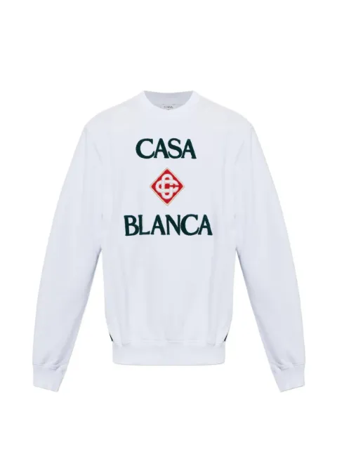 Casablanca Felpa Casablanca Diamond con logo