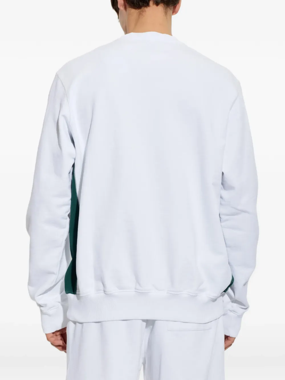 Casablanca Diamond sweater met geborduurd logo Wit