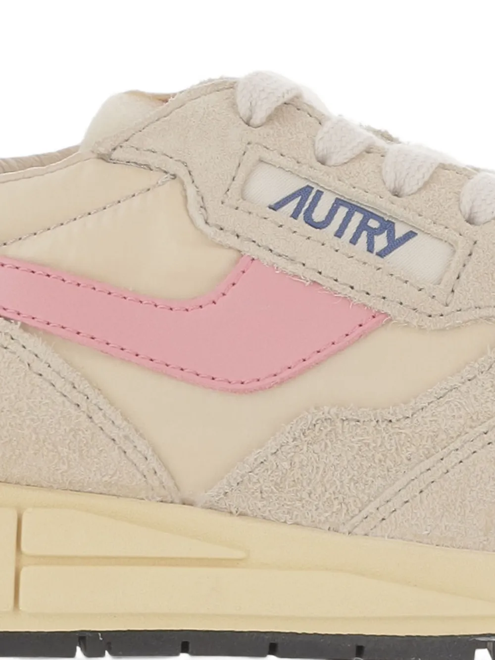 Autry panelled low-top sneakers Beige