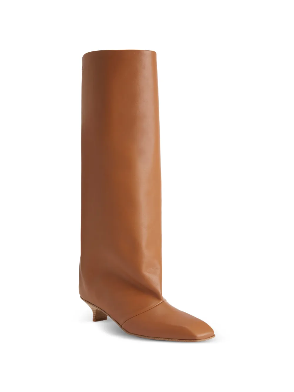 Giuseppe Zanotti Knielaarzen met puntige neus Bruin