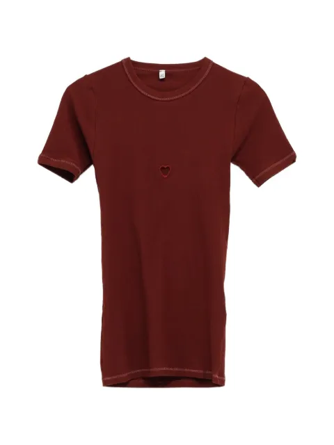 Baserange Heart ribbed T-shirt