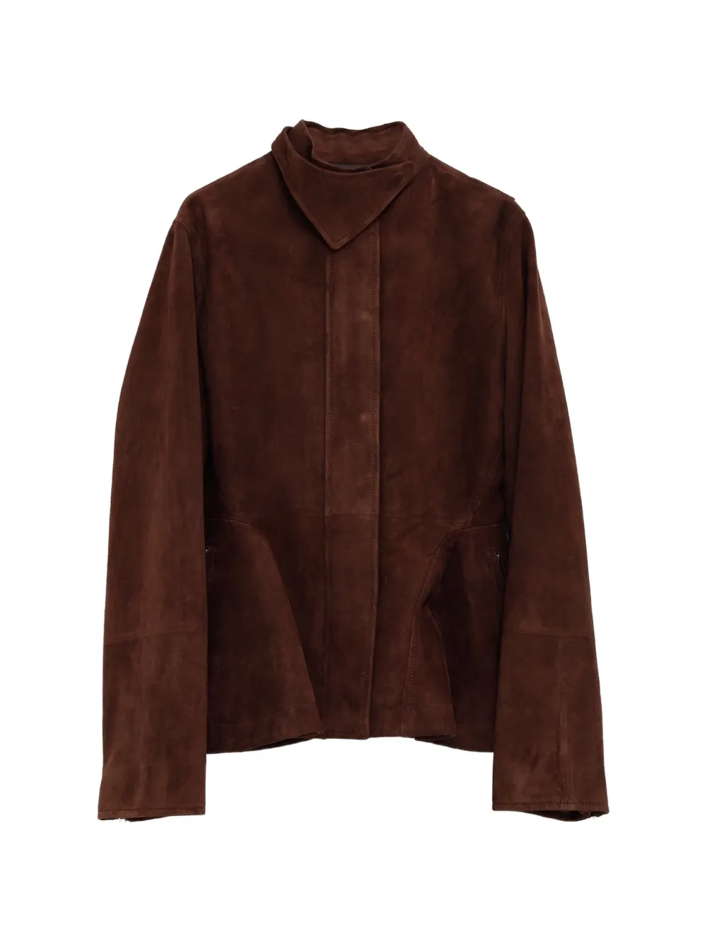 Alaïa ぺプラムヘム ジャケット | ブラウン | Image 1