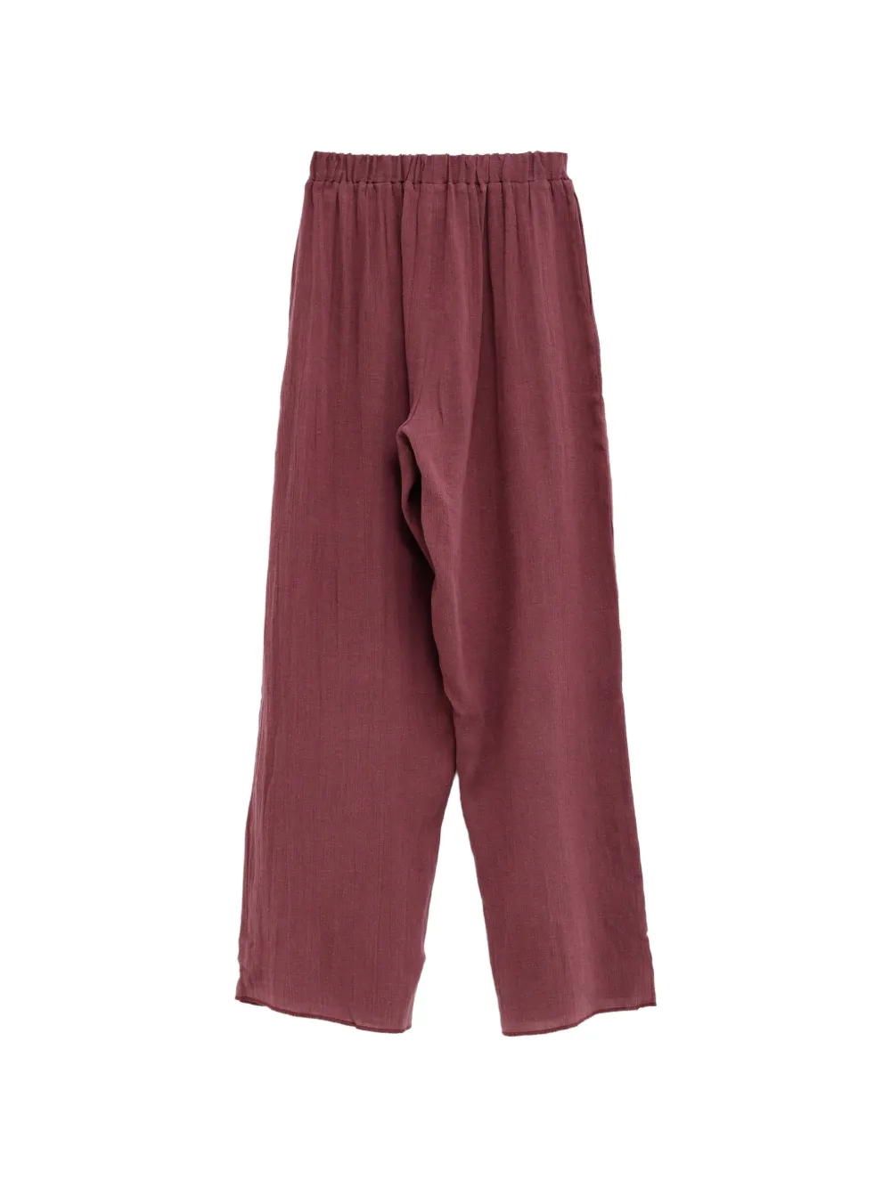 Baserange Folio broek met elastische tailleband Paars