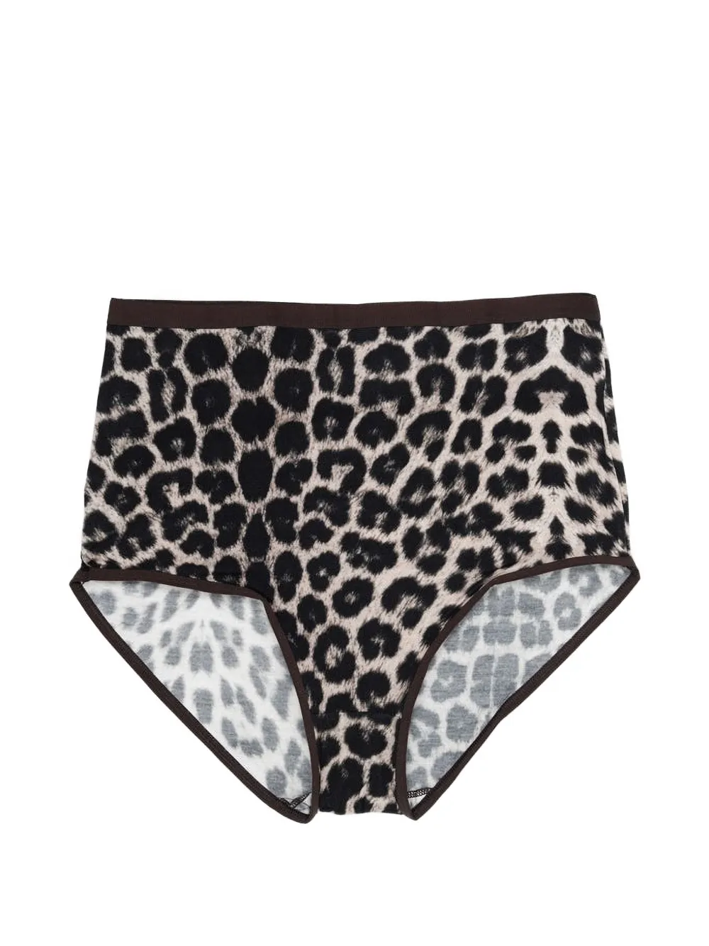 Baserange Bell high-waisted briefs - Toni neutri