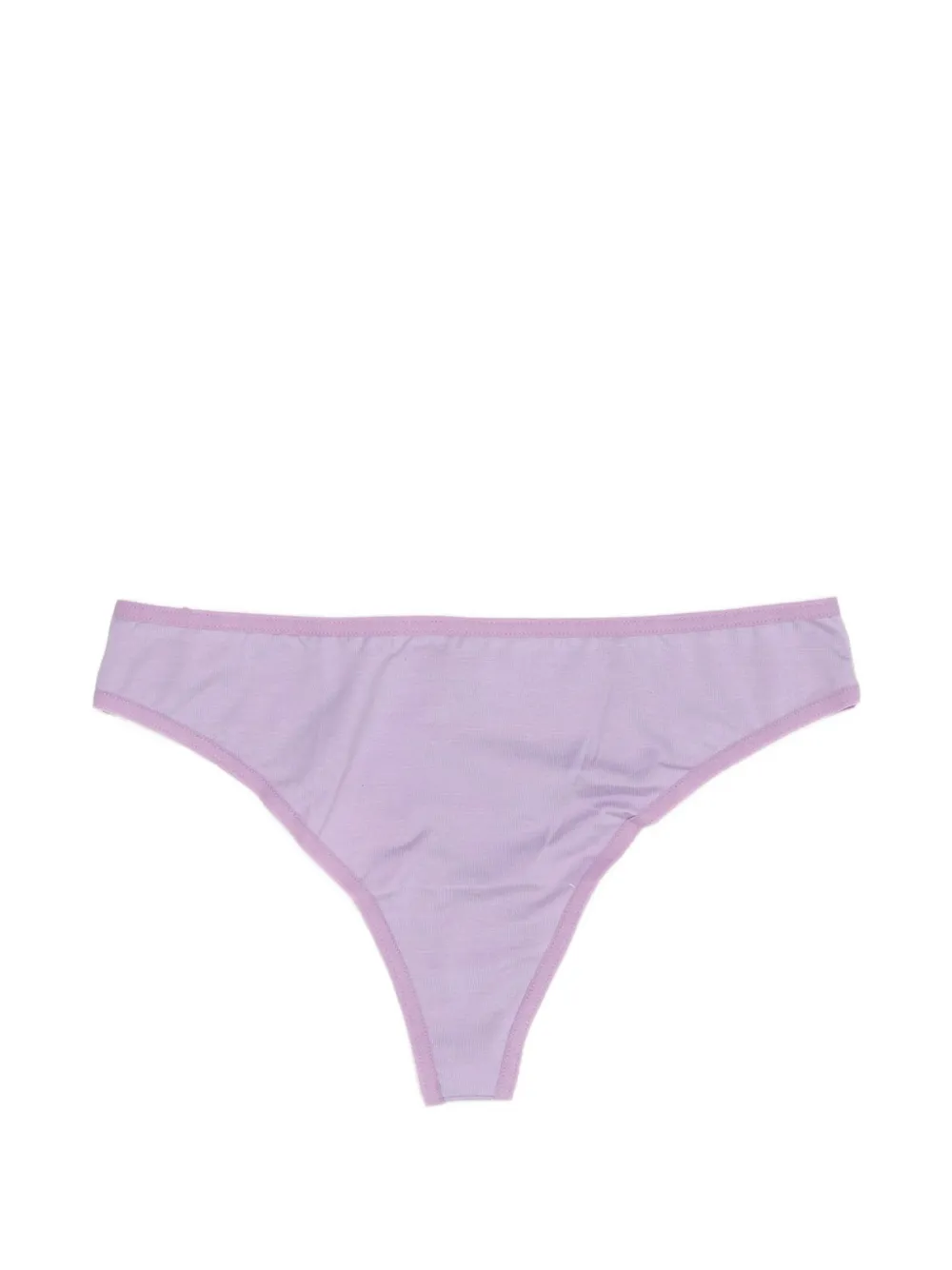 Baserange Slip met elastische afwerking Paars