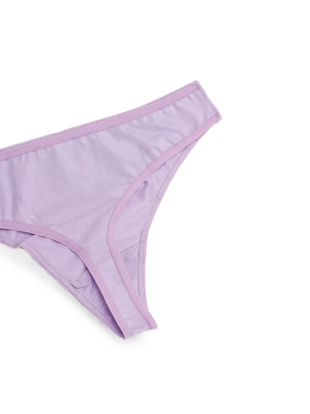 Baserange Slip met elastische afwerking Paars