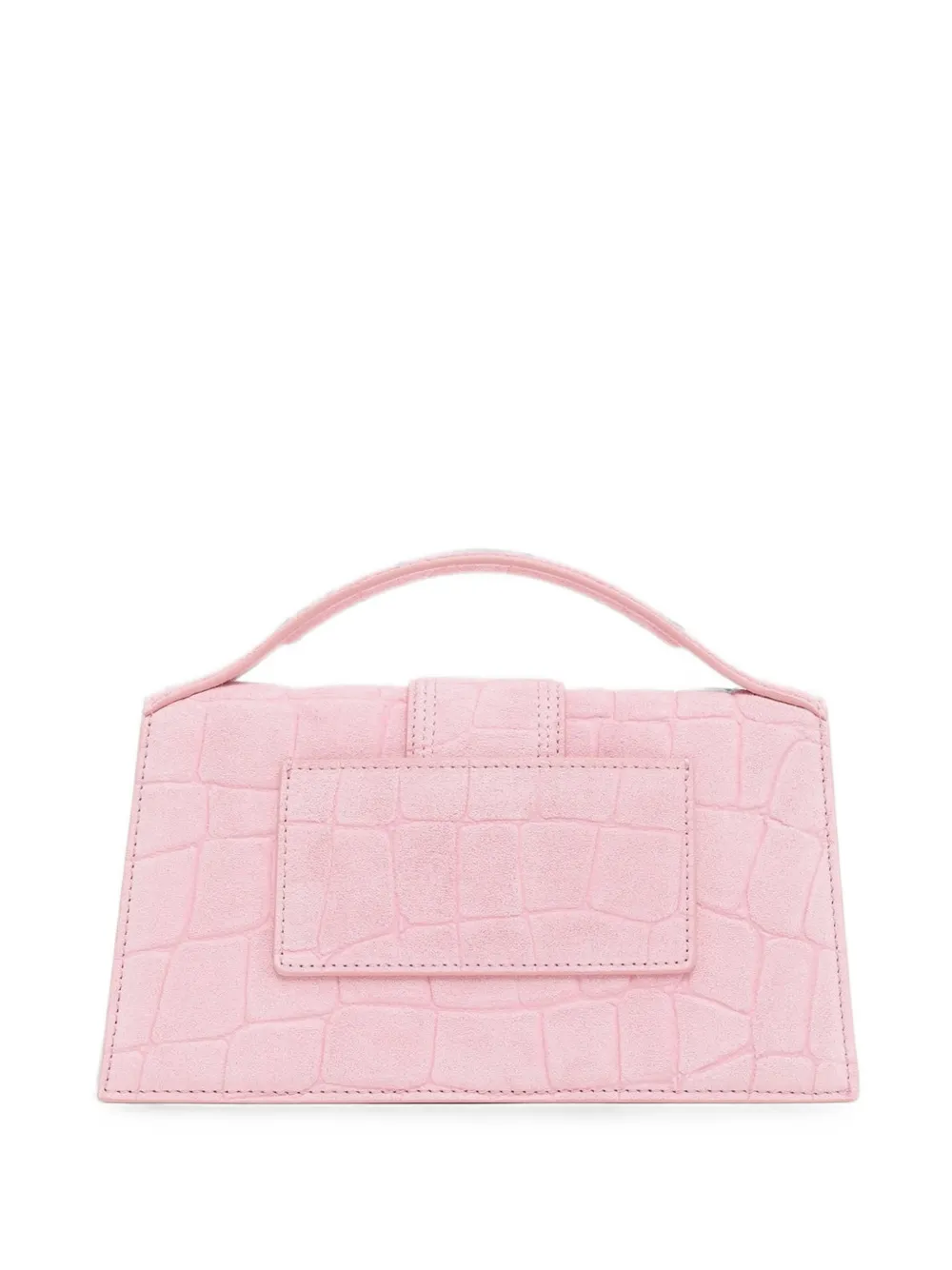 Jacquemus Le Bambino schoudertas met krokodillen-effect Roze
