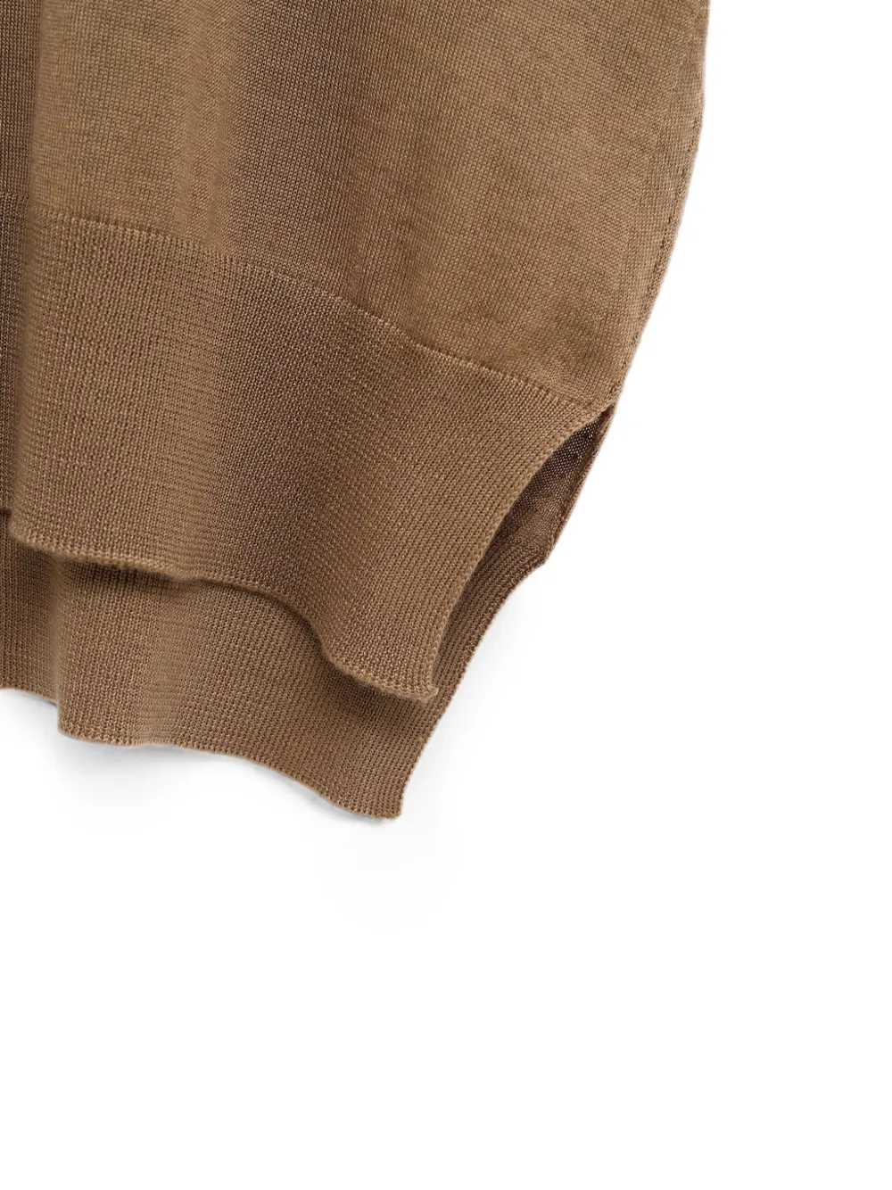 Jil Sander T-shirt met ronde hals Bruin
