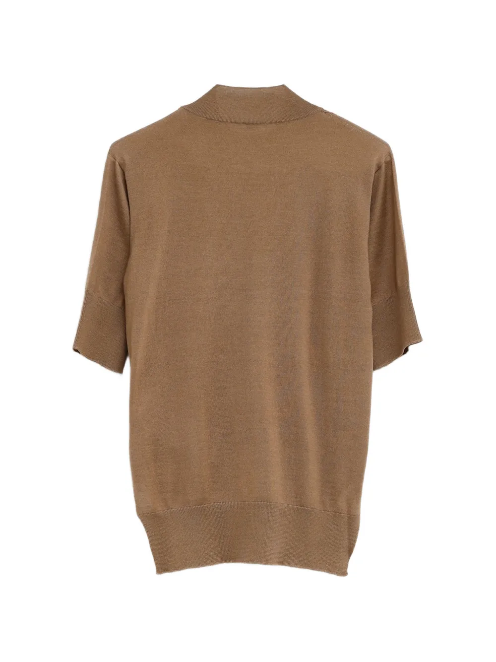 Jil Sander T-shirt met ronde hals Bruin