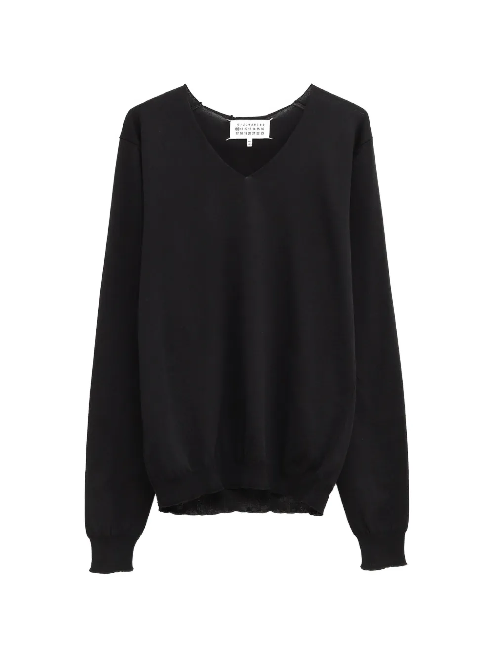 Maison Margiela V-neck sweater - Nero