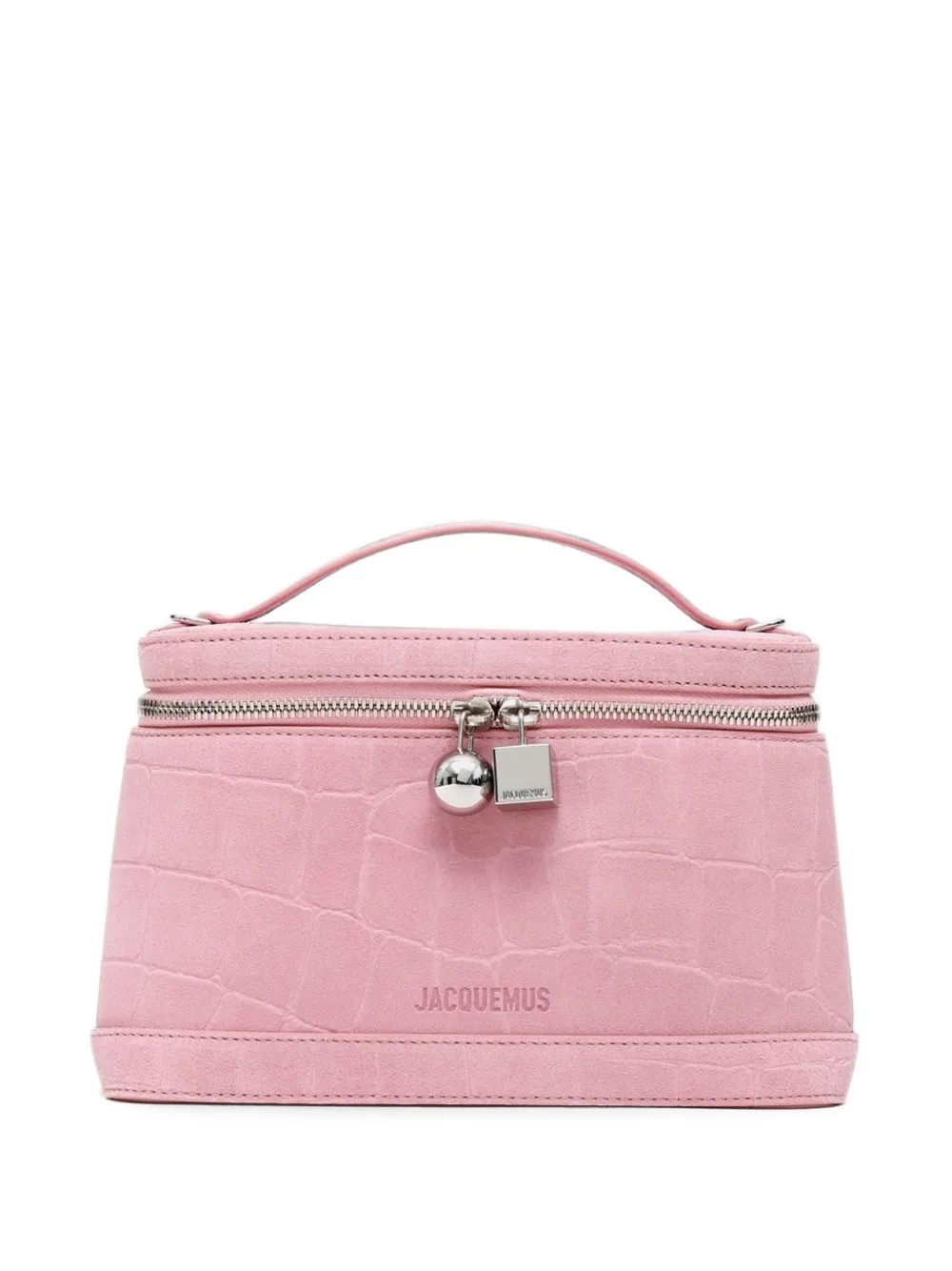Jacquemus croc-effect leather crossbody bag · OS