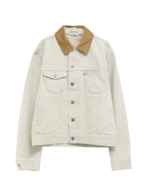 JW Anderson chamarra de mezclilla con cuello de pana
