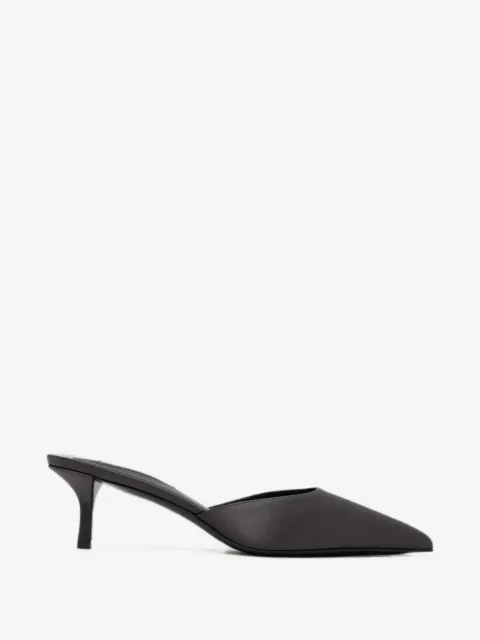 Alaïa Le Cœur pointed-toe mules