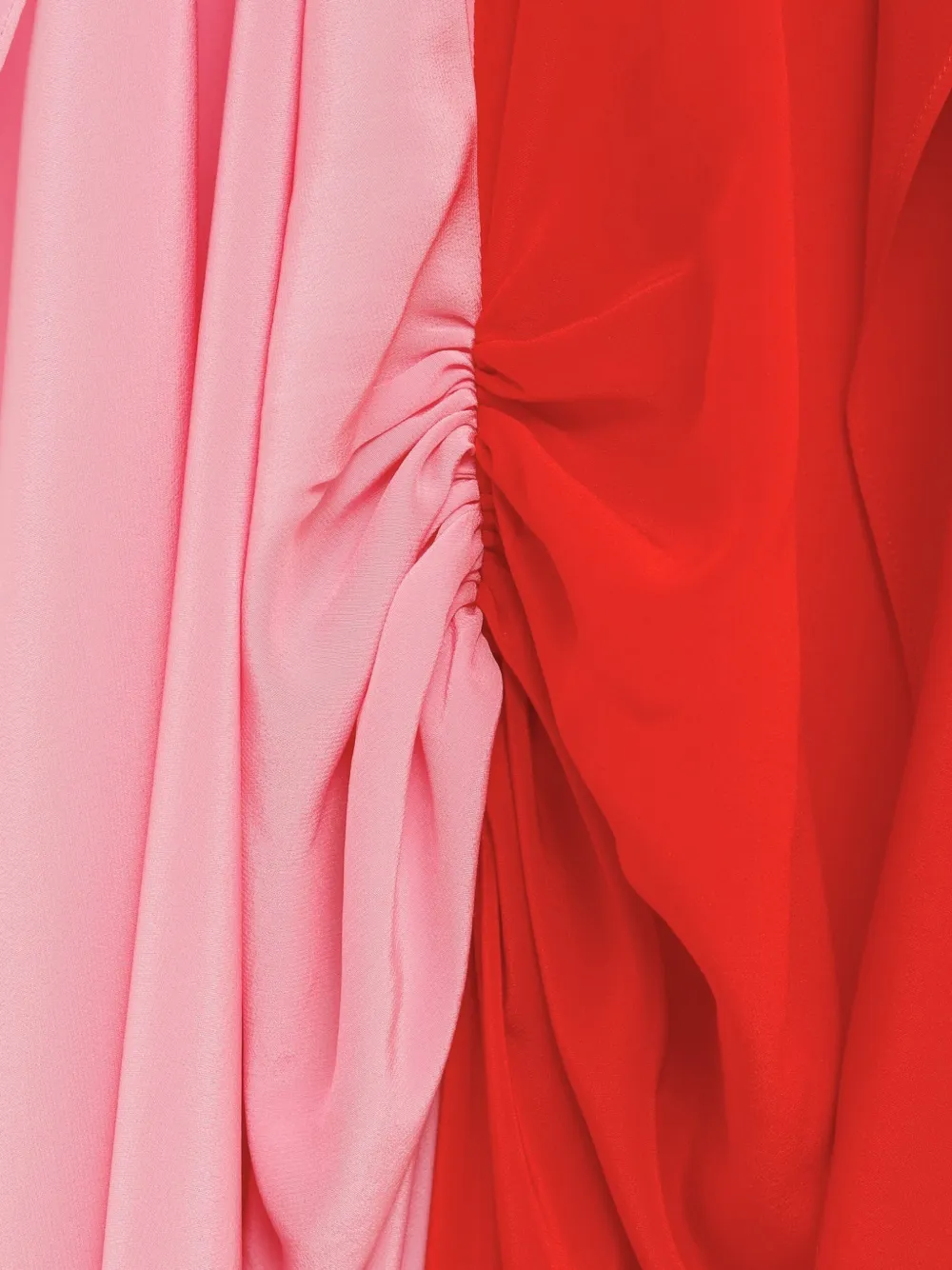 JW Anderson Asymmetrische jurk Rood