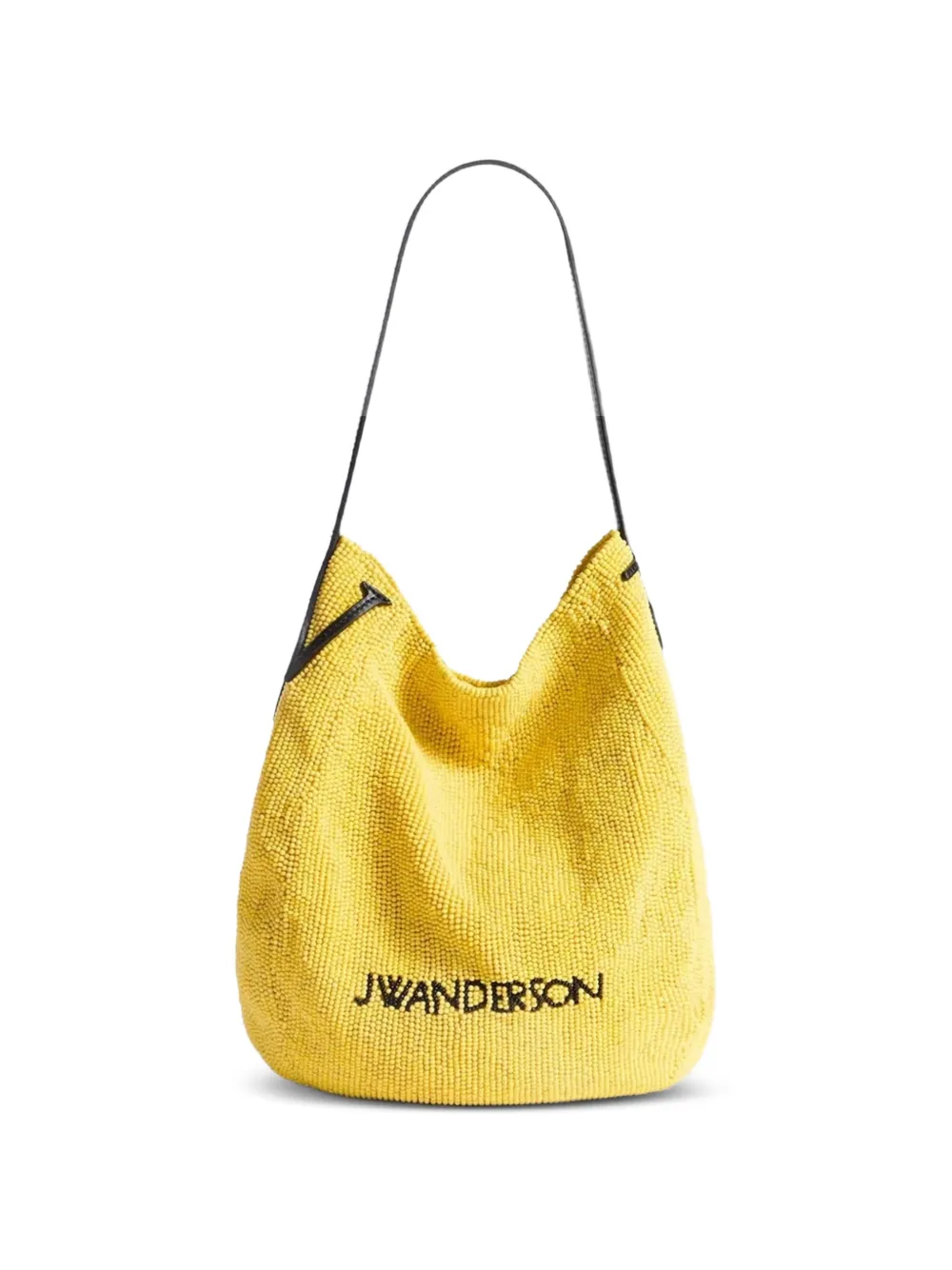 JW Anderson Bulb bead-embellished tote bag - Giallo