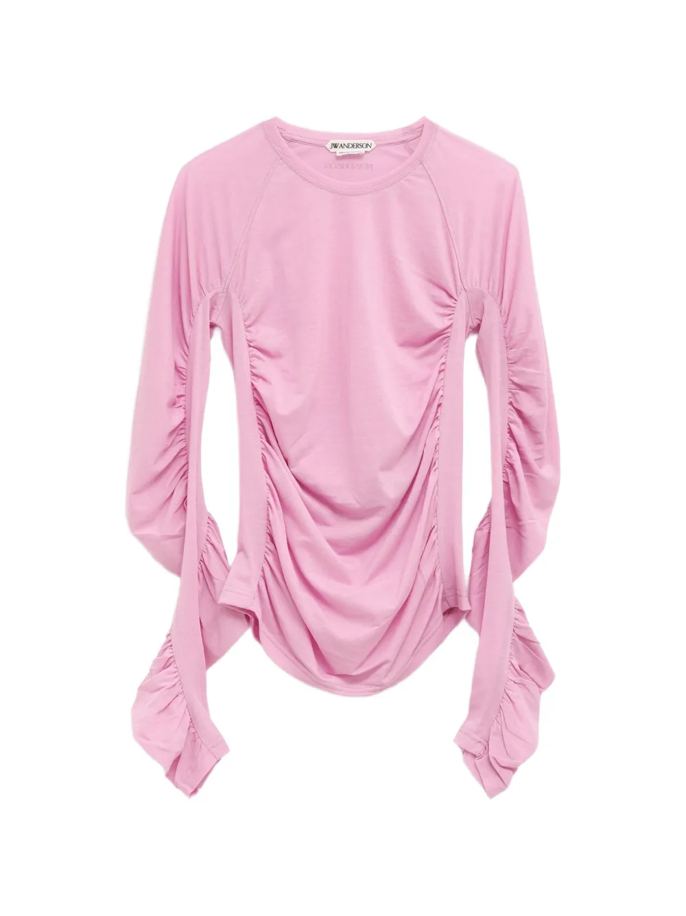 JW Anderson ruched long-sleeve top
