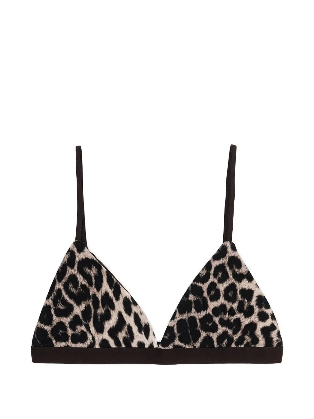 Baserange Mississippi Triangle Bra In Animal Print