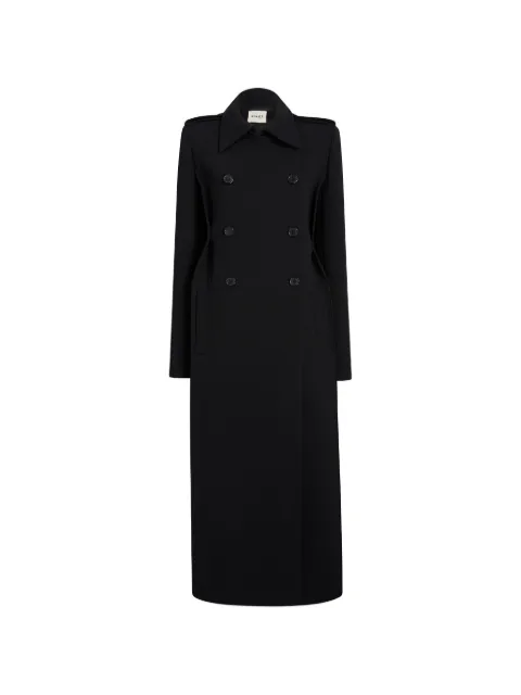 KHAITE Alton coat in black