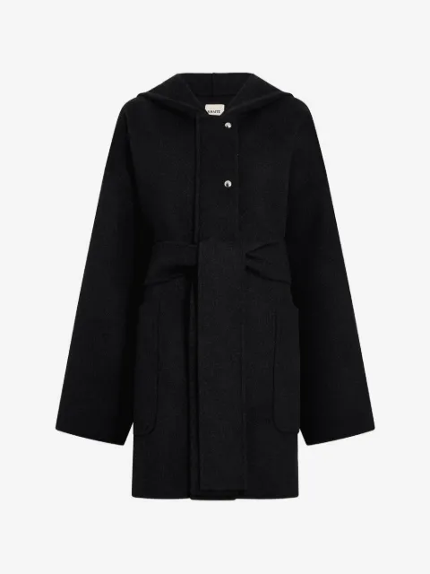 KHAITE Hessner coat in black
