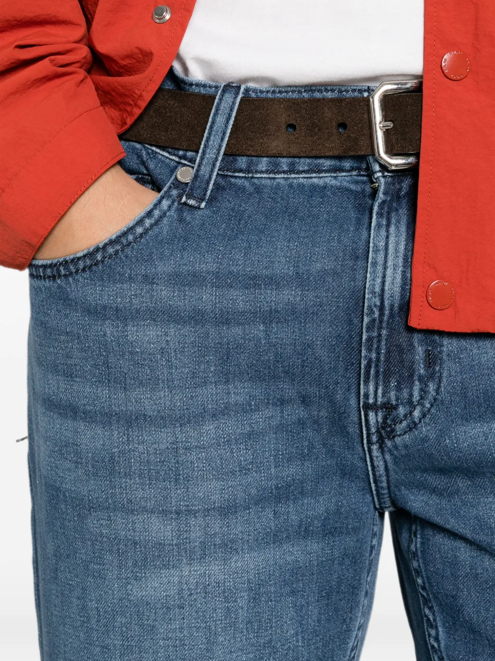 7 For All Mankind Jeans met vervaagd effect Blauw