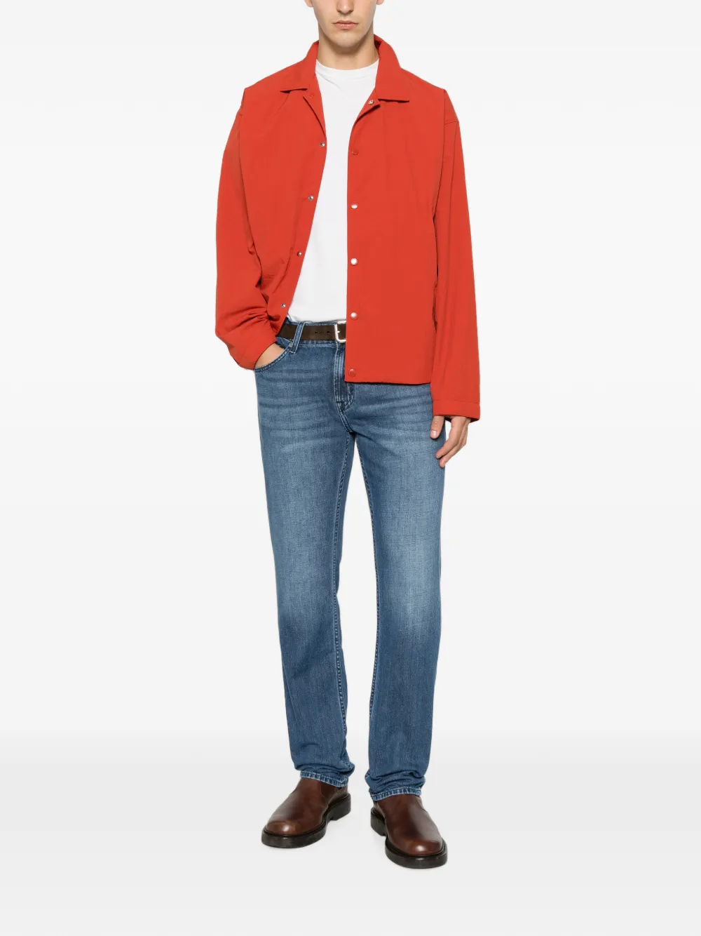 7 For All Mankind Jeans met vervaagd effect Blauw