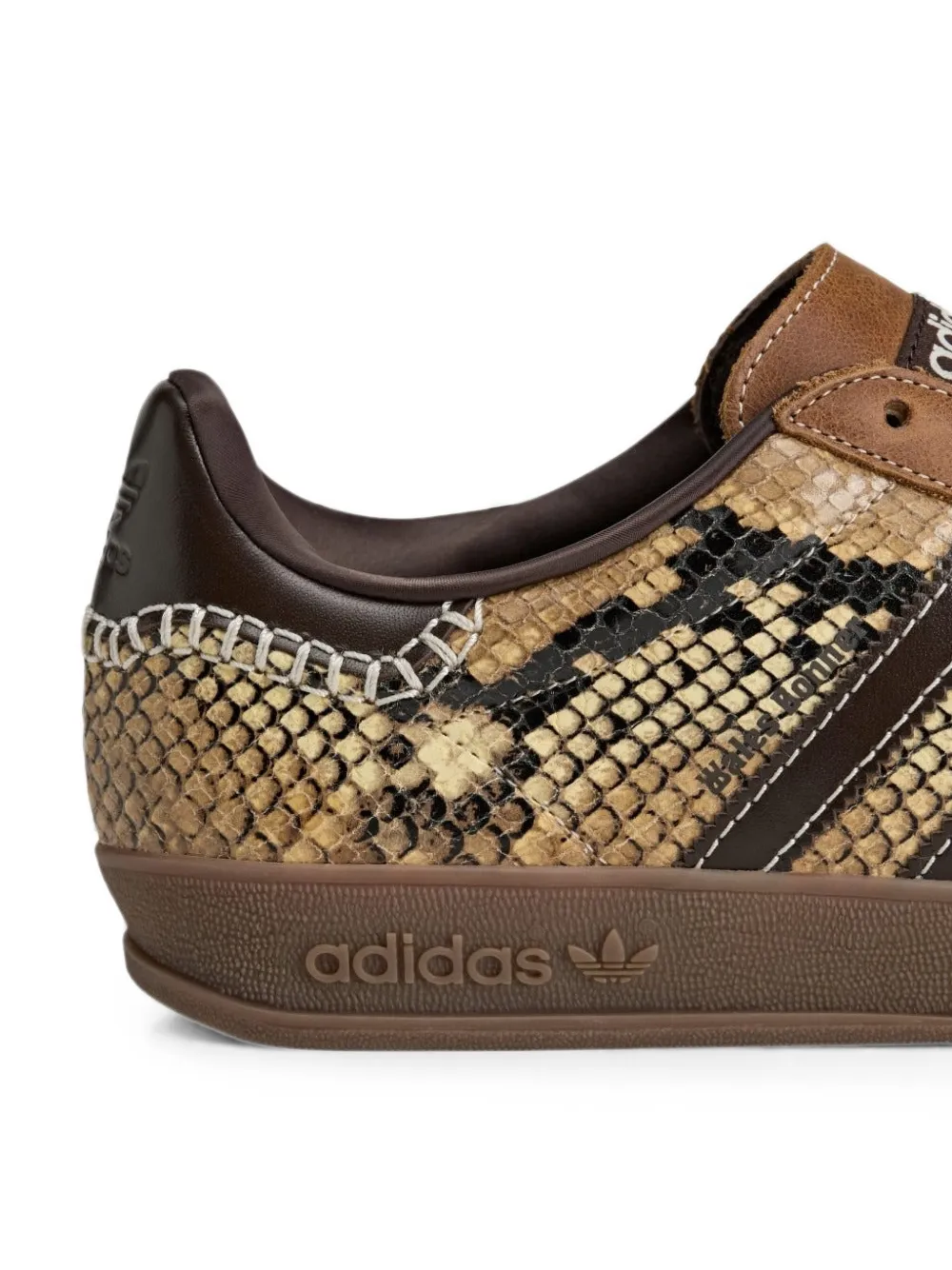 adidas x Wales Bonner Gazelle snake-effect sneakers Bruin