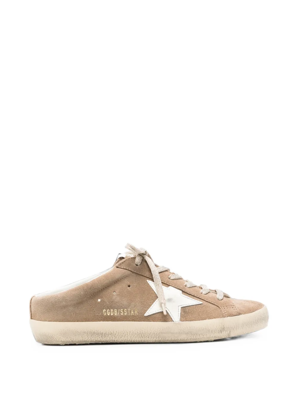 Golden Goose Superstar star-patch sneakers Beige