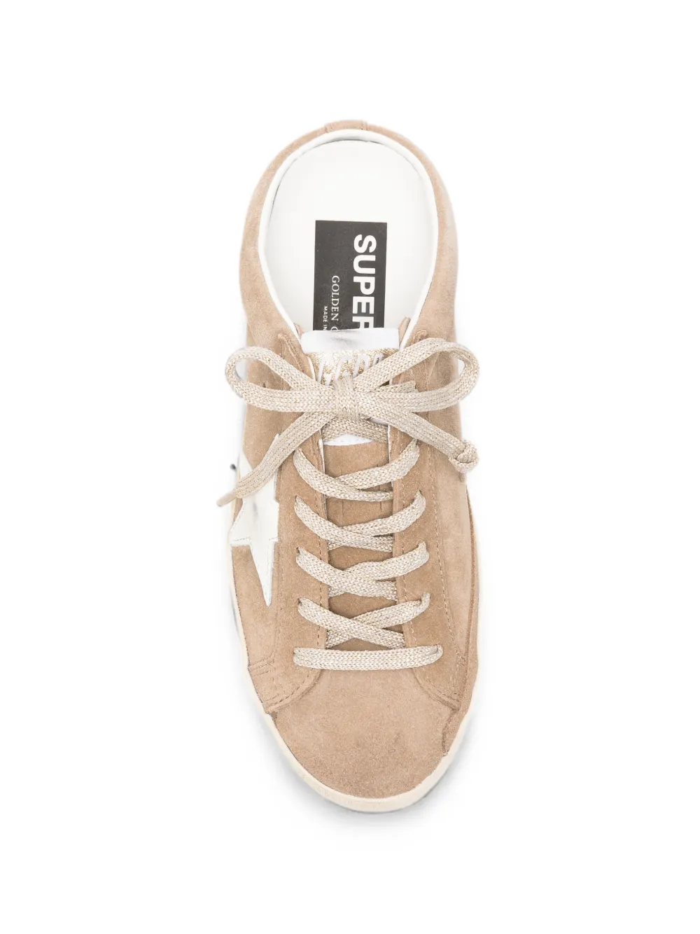 Golden Goose Superstar star-patch sneakers Beige