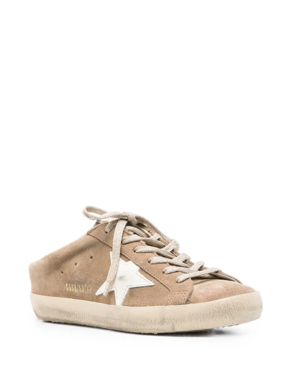 Golden Goose Superstar star-patch sneakers Beige