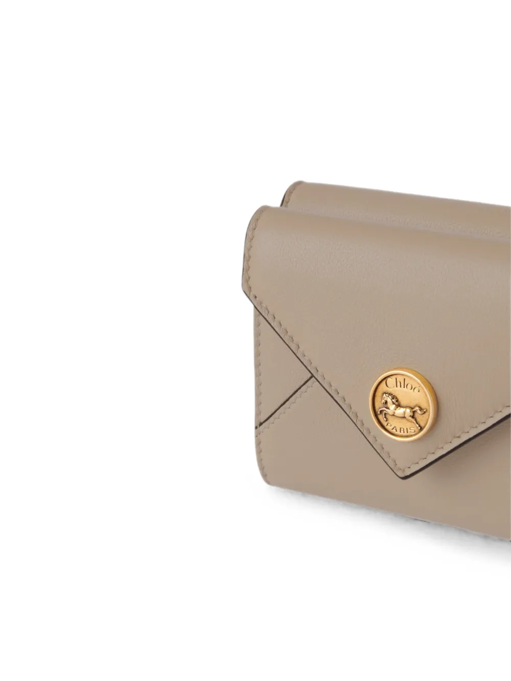 Chloé Kleine Envelope portemonnee Beige