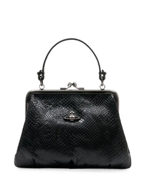 Vivienne Westwood Granny Frame leather clutch bag