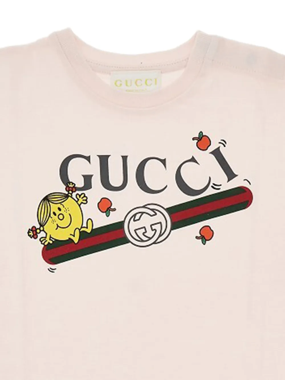 Gucci Kids x Mr. Men™ Little Miss™ katoenen T-shirt Roze