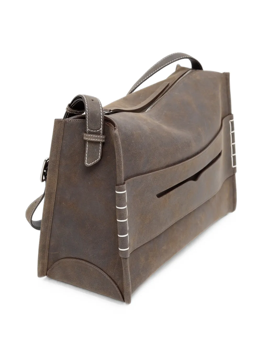 JW Anderson Schoudertas met contrasterende afwerking Beige