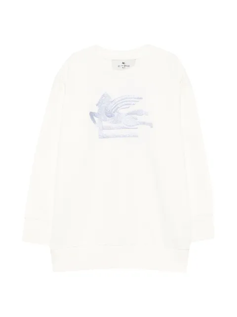 ETRO KIDS sudadera con bordado Pegasus