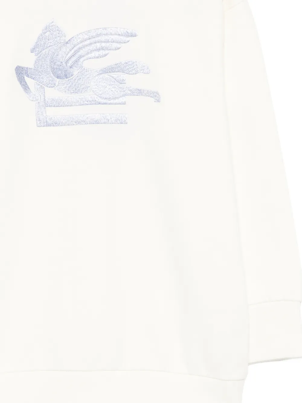 ETRO KIDS Sweater met Pegasus-borduurwerk Beige