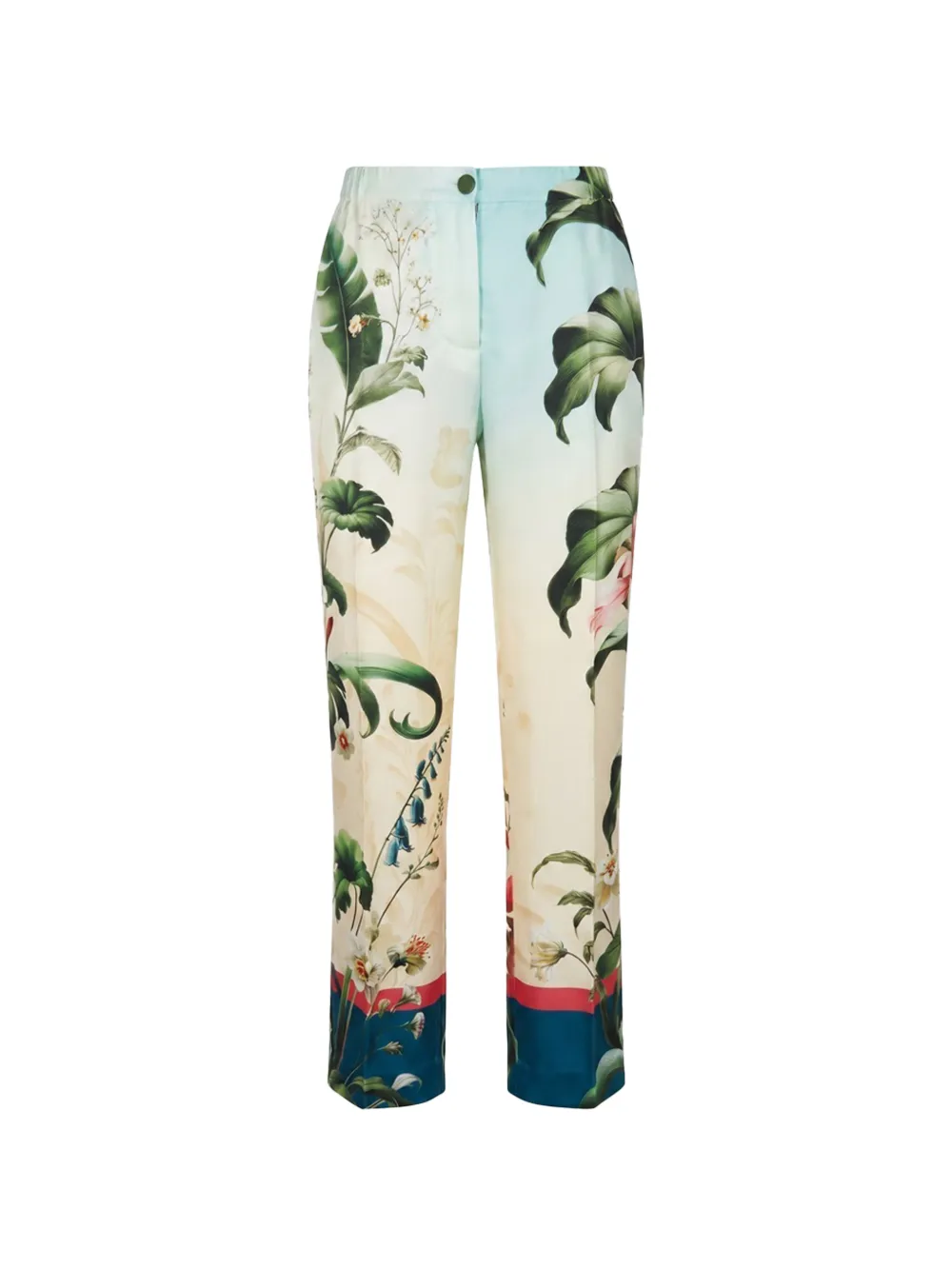 F.R.S For Restless Sleepers Pantaloni Emine a fiori - Toni neutri