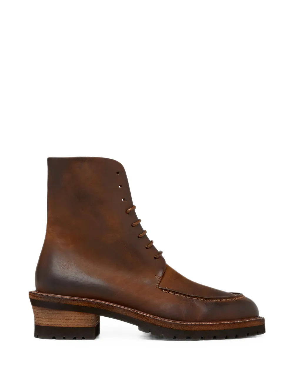Marsèll lace-up apron-toe boots