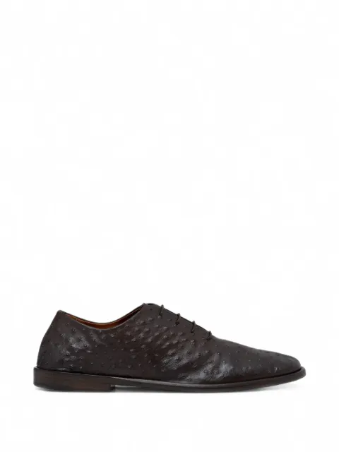 Marsèll Stesa ostrich-effect leather derby shoes