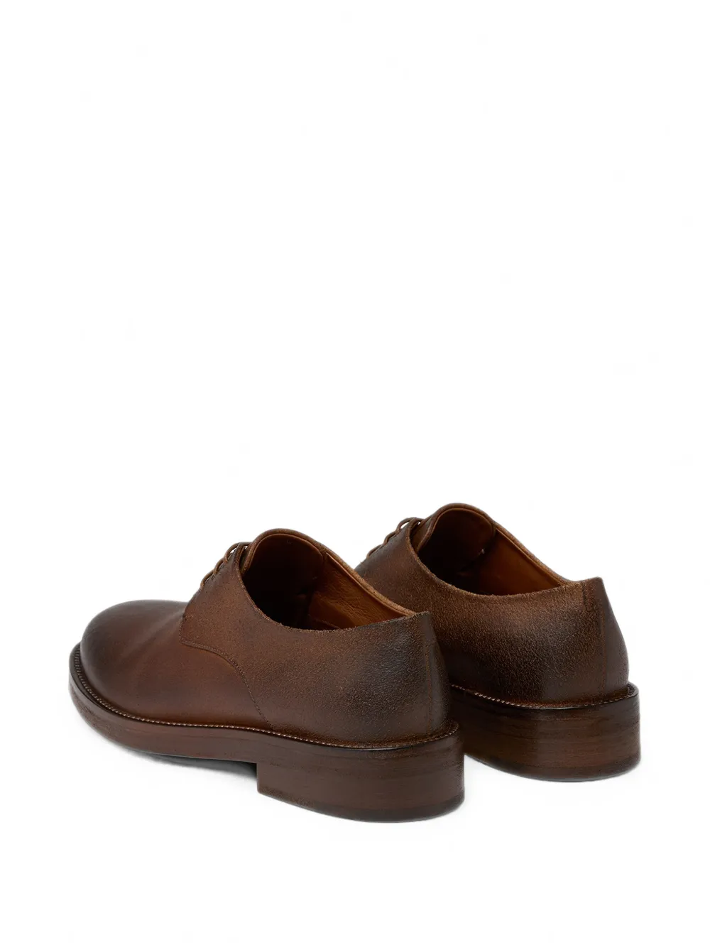 Marsèll Tubetto lace-up leather derby shoes Bruin