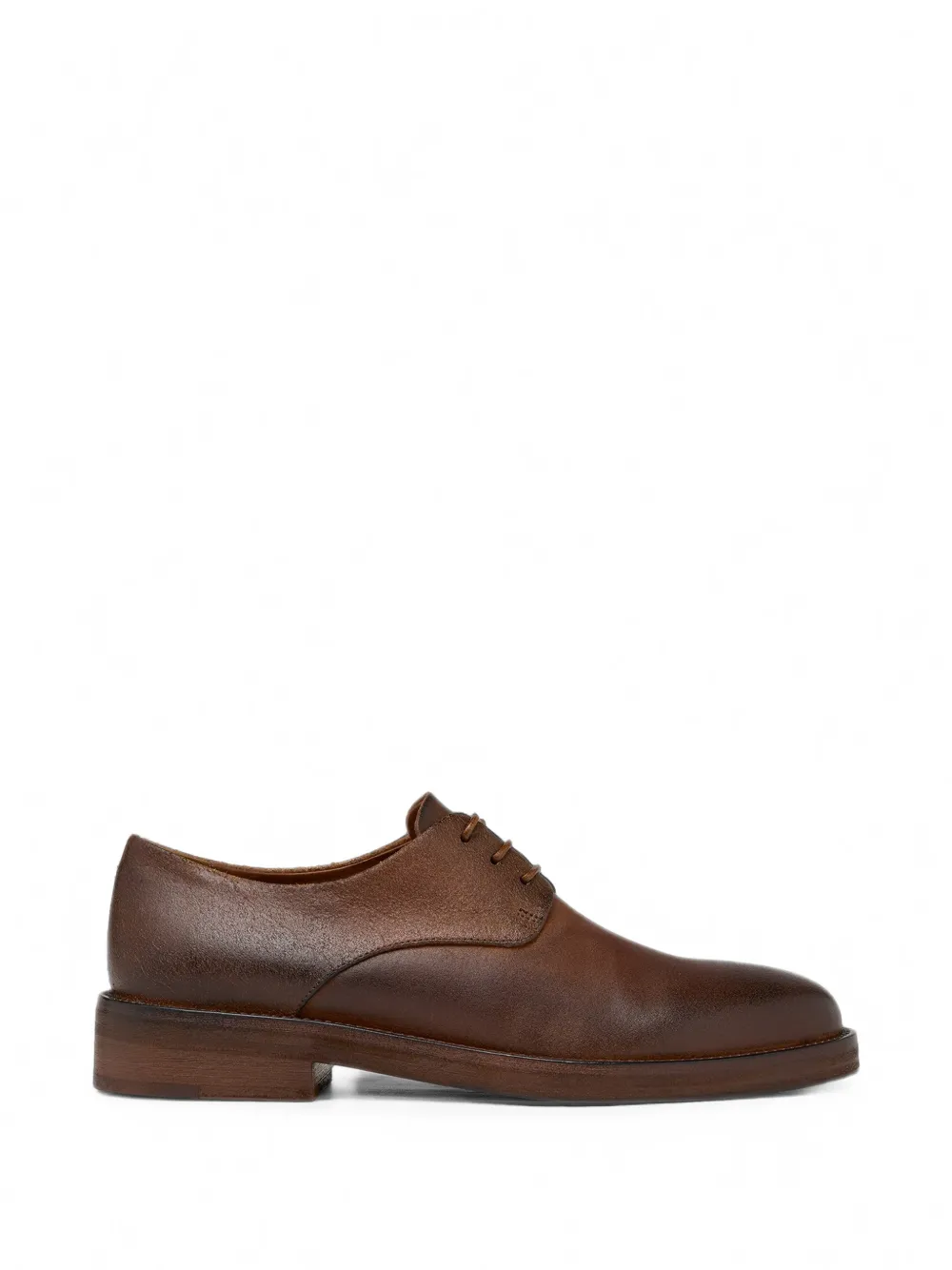 Marsèll Tubetto lace-up leather derby shoes Bruin